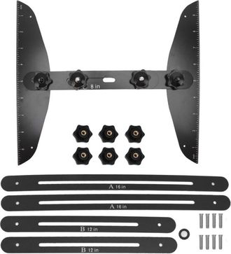 OEM Calibrador De Pelda&ntilde;os De Acero Inoxidable De 8, 12 Y 16 Pulgadas, Resistente A La Corrosi&oacute;n, De Alta Precisi&oacute;n Y F&aacute;cil Manejo. Juego De Herramientas 