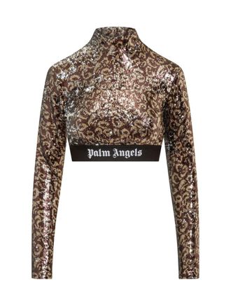 Palm Angels Top With Sequins