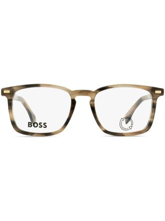 BOSS Occhiali da sole squadrati - Grigio