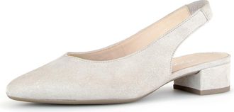 Gabor Womens Sling Pumps, Womens Heel Shoes, Sand 62, 3 UK