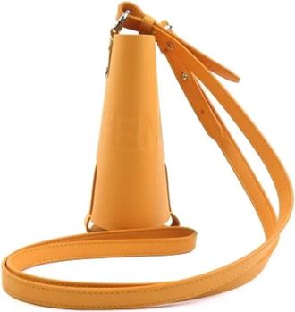 Fendi Pre-owned Mini Bags, female, Orange, Size: ONE SIZE Pre-owned Leather fendi-bags