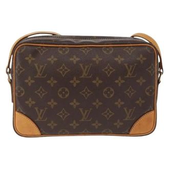 Louis Vuitton Pre-owned Cross Body Bags, female, Brown, Size: ONE SIZE Pre-owned Trocadero 27 Shoulder Bag