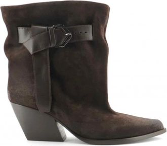 Elena Iachi Stivaletto Texano - Dames - Cowboylaarzen - Bruin - 37 EU - Su&egrave;de - Schoenen