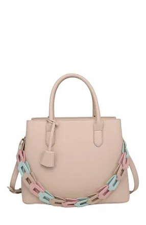 Moda Luxe Regalina Satchel in Natural at Nordstrom