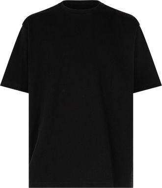 Junya Watanabe Black Crewneck Cotton T-Shirt