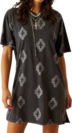 Ariat Womens Isela Tee Dress In Slate
