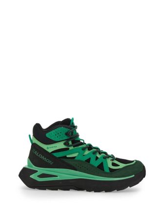 Salomon Green Lace Up Sneakers