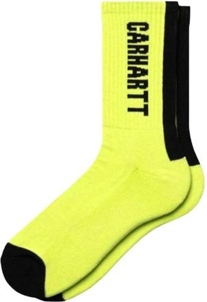 Carhartt Work in Progress Fitness, unisex, Groen, ONE Size, Katoen, Mid-length Sokken