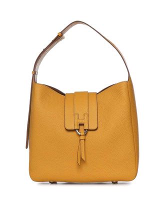 Hogan Trend Leather Hobo Bag