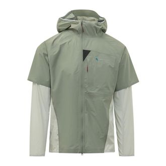 Kl&auml;ttermusen Light Jackets, male, Green, Size: XL Vidre Hood Jacket