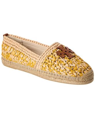 Tory Burch Everly Crochet Raffia Espadrille