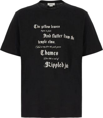 Alexander McQueen T-Shirt - Heren - T-shirts - Blauw - M - Tops