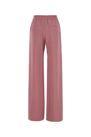Valentino Garavani 8b3rb7451mm 34c Sandyrose Silk Pantaloni Trousers