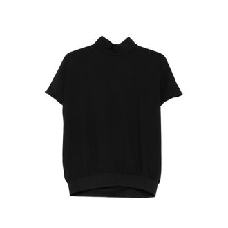 Eleh Open-back High-neck Top