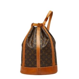 Louis Vuitton Pre-owned Backpacks, female, Brown, Size: ONE SIZE Pre-owned Vintage Plastic Backpack