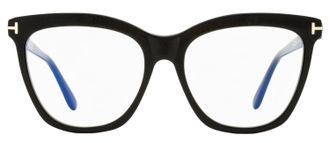 Tom Ford TF6042-B Blue Block Butterfly Eyeglasses - Black