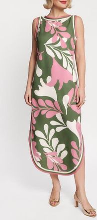 Frances Valentine Selena Maxi Dress Modern Palm in Treetop/multi at Nordstrom, Size X-Small