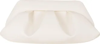 Themoir&egrave; Butter Cream Bios Baguette Pleated Vegan Leather Bag