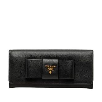 Prada Pre-owned Long Wallet - - Pre-owned - Donna - Nero - ONE SIZE
