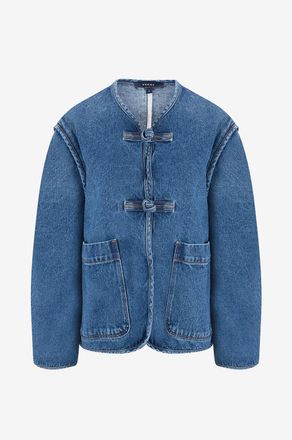 SOEUR Jacke aus Baumwolle und recycelter Baumwolle Agatha