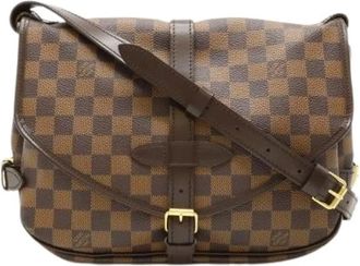 Louis Vuitton Pre-owned Cross Body Bags, female, Brown, Size: ONE SIZE Pre-owned Cross Body Bag