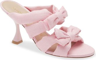 Stuart Weitzman Sofia Xcurve 85 Slide Sandal in Ballet at Nordstrom Rack, Size 10.5