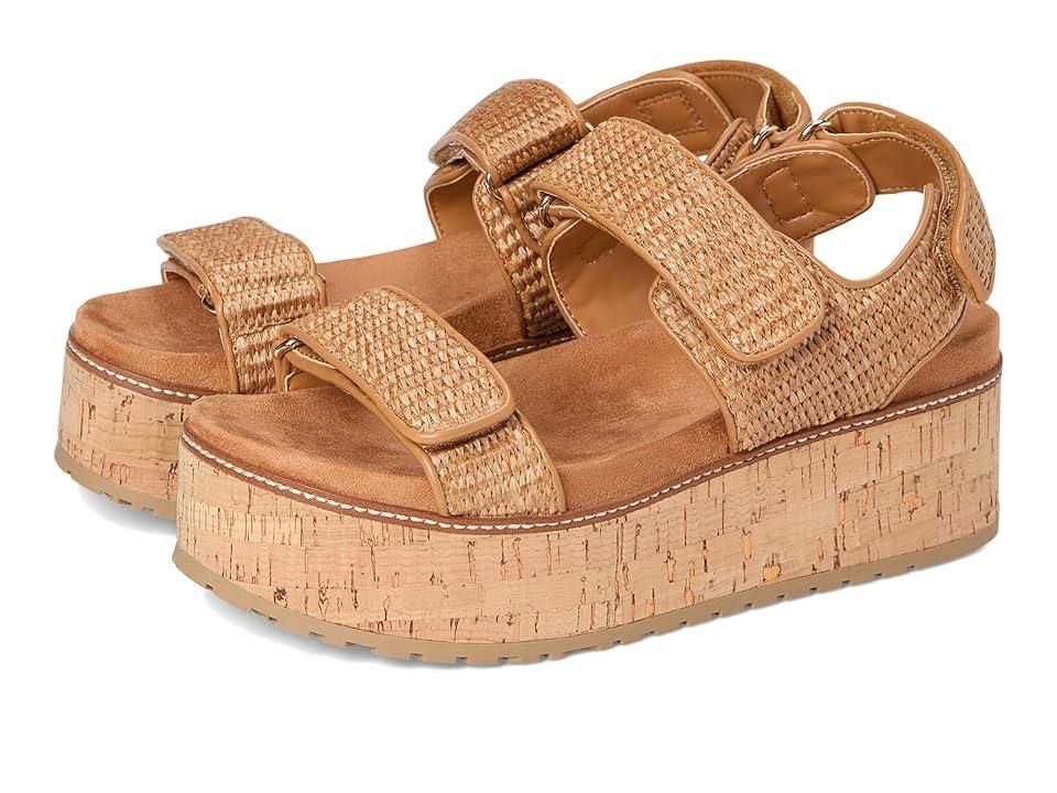 【NINE WEST】Corkeプラットフォームウェッジストラップサンダル Corke Platform Wedge Strappy Sandals – Nine West