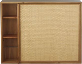 Maisons du monde Escritorio consola con 1 puerta y 3 estantes