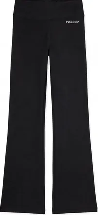 Freddy Leggings Flare a Vita Alta - Tessuto Mano Pesca