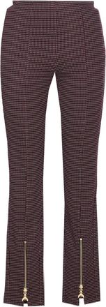 Patrizia Pepe Pantaloni con motivo geometrico - Rosso