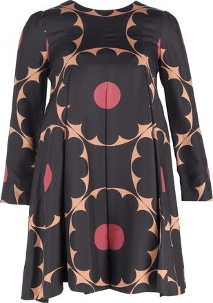 Marc Jacobs Marc By Marc Jacobs retro mini-jurk met bloemenprint in veelkleurige zijde