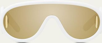 Loewe Mirror Acetate Shield Sunglasses