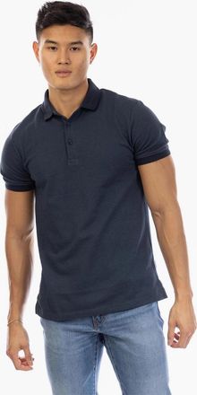 Peter Werth Mens Cosway Collared Neck Short Sleeve Polo Shirt - Navy - Size: 36