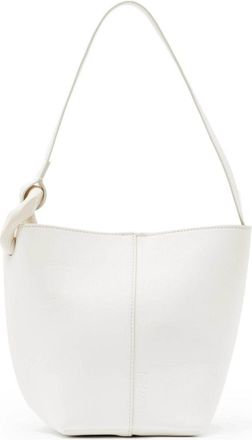 J.W.Anderson Borsa a secchiello Corner piccola - Bianco