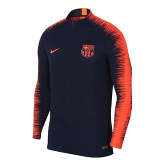 Nike Vaporknit FC Barcelona 1/4th Zip Strike Dril Top Navy 943165-452
