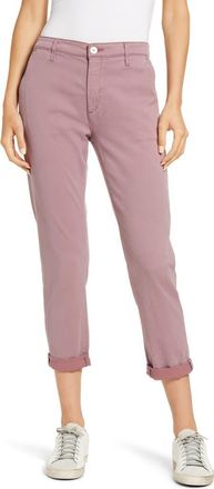 AG - Adriano Goldschmied Caden Crop Twill Trousers in Lavender Sunset at Nordstrom Rack, Size 23