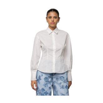 Kaos Kaos, Dames, Blouses & Shirts, Wit, Maat: S