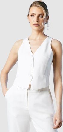 Coast Tailored Bridal Waistcoat in Ivory at Nordstrom, Size 10