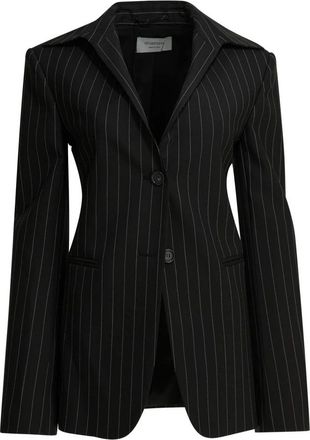 Sportmax Slim-fit stretch gabardine blazer - Dames - Blazers - Zwart - XS - Wol - Jassen