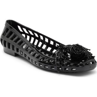 Jeffrey Campbell Danceteria Flat in Black Combo at Nordstrom, Size 10