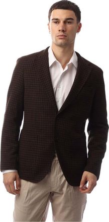 HUGO BOSS Mens Heston Jacket in Brown - Size 40 (Chest)