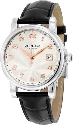 Montblanc Montblanc Star Automatic Silver Guilloche Dial Unisex Watch 113849
