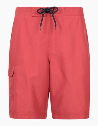 Mountain Warehouse Mens Mountain Warehouse Mens Ocean Swim Shorts - Red - Size: 35/34/32