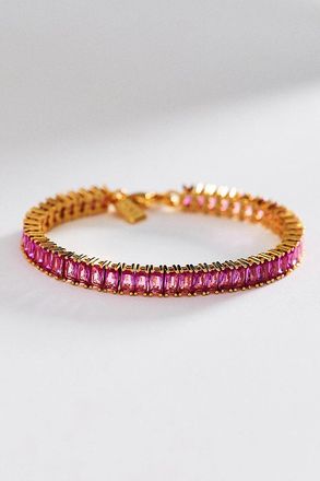 Crystal Haze Baguette Bracelet