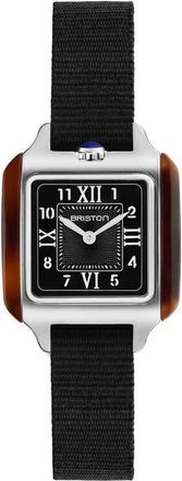 Briston Streamliner Black Dial Ladies Watch 252025.SA.T.1.NB