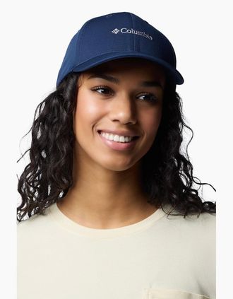 Columbia Womens Columbia Twin Canyon Ball Polyester Unisex Adults Blue Baseball Caps - One Size