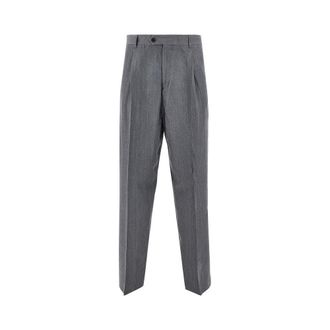 Mars&eacute;m Gabardine pants with dart Man 48