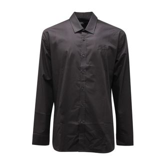 Karl Lagerfeld Camicia Shirt - Heren - Casual Overhemden - Zwart - M - Overhemden