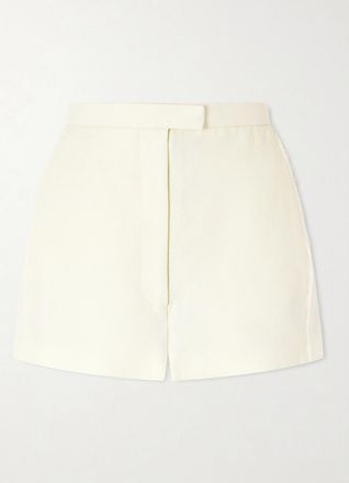 Khaite Shorts In Lino Blane - Neutri