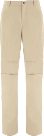 Ferragamo Ferragamo Logo-Patch Cotton Cropped Trousers